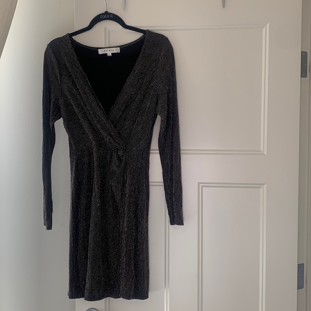 Row A sparkly cocktail dress